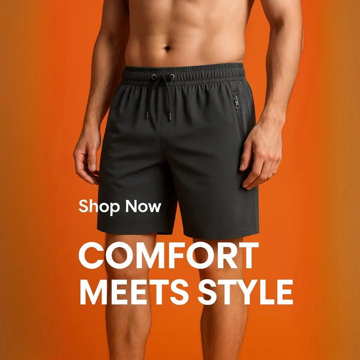SummerFlex™ Ultra-Stretch Mens Shorts (Pack of 4)